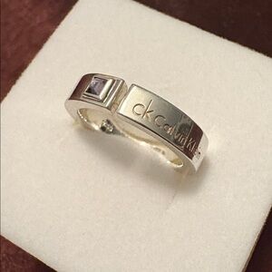 Calvin Klein Sterling Silver Ring